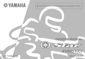 2009 Yamaha Motorsports V Star 950 Owners Manual