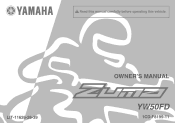 2013 Yamaha Motorsports Zuma 50F Owners Manual
