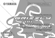2015 Yamaha Motorsports Grizzly 700 4x4 EPS Owners Manual