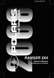 2008 Polaris Ranger 2x4 Owners Manual
