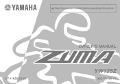 2010 Yamaha Motorsports Zuma 125 Owners Manual