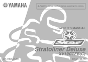 2012 Yamaha Motorsports Stratoliner Deluxe Owners Manual