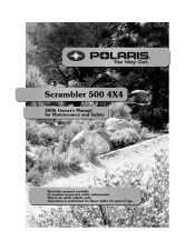 2006 Polaris Scrambler 500 2x4 Owners Manual