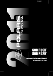 2011 Polaris 600 Rush Owners Manual