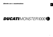 2003 Ducati Monster 1000S Owners Manual