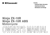 2013 Kawasaki NINJA ZX-10R Owners Manual