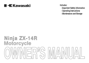 2012 Kawasaki NINJA ZX-14R Owners Manual