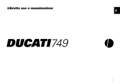 2003 Ducati Superbike 749 Owners Manual
