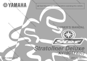 2014 Yamaha Motorsports Stratoliner Deluxe Owners Manual