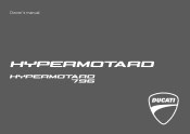 2010 Ducati Hypermotard 796 Owners Manual