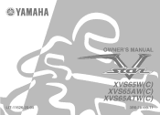 2007 Yamaha Motorsports V Star 650 Custom Owners Manual