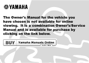 2002 Yamaha Motorsports Zuma Owners Manual