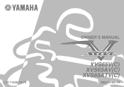 2006 Yamaha Motorsports V Star Silverado Owners Manual