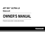 2015 Kawasaki JET SKI Ultra LX Owners Manual