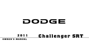 2011 Dodge Challenger Owner Manual SRT8