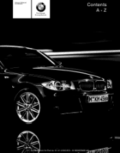 2009 BMW 1 Series Owner's Manual