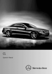 2011 Mercedes CL-Class Owner's Manual