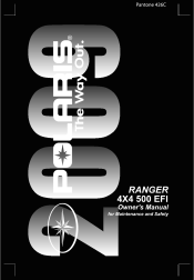 2009 Polaris Ranger 4x4 500 EFI Owners Manual