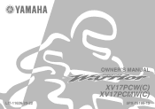 2007 Yamaha Motorsports Midnight Warrior Owners Manual