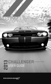 2013 Dodge Challenger User Guide