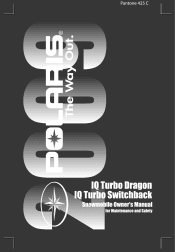 2009 Polaris IQ Turbo Dragon Owners Manual