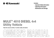 2009 Kawasaki MULE 4010 4x4 Diesel Owners Manual