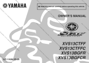 2015 Yamaha Motorsports V Star 1300 Deluxe Owners Manual