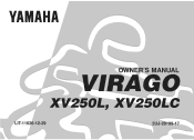 1999 Yamaha Motorsports Virago 250 Owners Manual