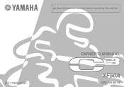2011 Yamaha Motorsports C3 Owners Manual