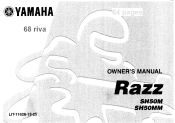 2000 Yamaha Motorsports Razz Owners Manual