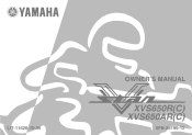 2003 Yamaha Motorsports V Star Silverado Owners Manual