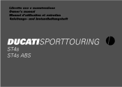 2004 Ducati SportTouring ST4s Owners Manual