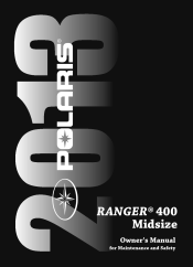 2013 Polaris Ranger 400 Midsize Owners Manual