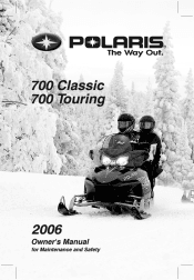 2006 Polaris 700 Classic Owners Manual
