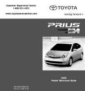 2006 Toyota Prius Owners Manual