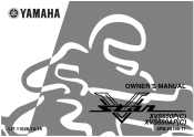 2002 Yamaha Motorsports V Star Silverado Owners Manual