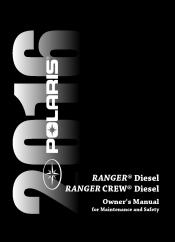 2016 Polaris Ranger Diesel Owners Manual