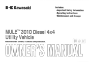 2008 Kawasaki MULE 3010 Diesel 4x4 Owners Manual