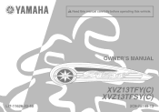 2009 Yamaha Motorsports Royal Star Venture Owners Manual