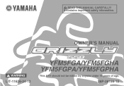 2011 Yamaha Motorsports Grizzly 550 4x4 EPS Owners Manual