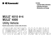 2014 Kawasaki MULE 4000 Owners Manual