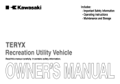 2014 Kawasaki Teryx LE Owners Manual
