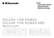 2014 Kawasaki Vulcan 1700 Nomad ABS Owners Manual
