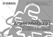 2015 Yamaha Motorsports Viking VI EPS Owners Manual