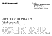 2011 Kawasaki JET SKI Ultra LX Owners Manual