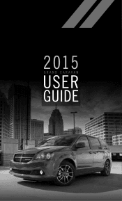 2015 Dodge Grand Caravan Passenger User Guide