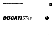 2003 Ducati SportTouring ST4 S Owners Manual