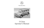2002 Mercedes G-Class Owner's Manual