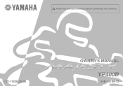 2012 Yamaha Motorsports Majesty Owners Manual