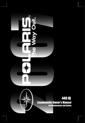 2007 Polaris 440 IQ Owners Manual